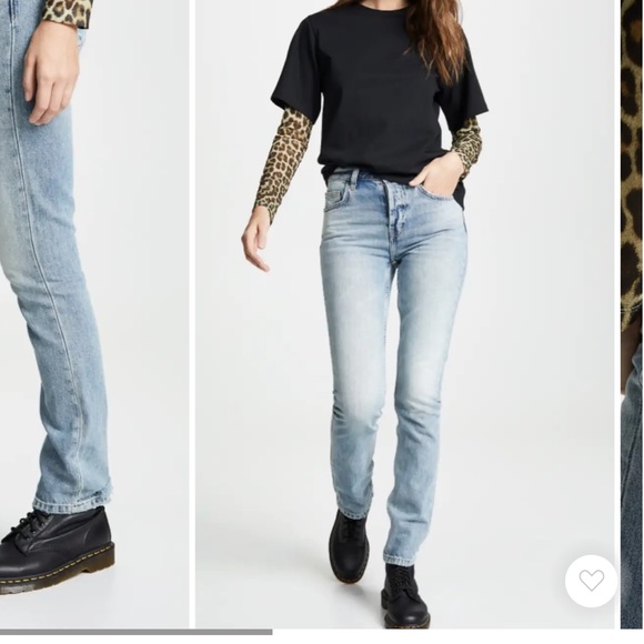 Current Elliott new nwt The Stove Pipe mid rise straight leg $252 size 31 - Picture 15 of 16